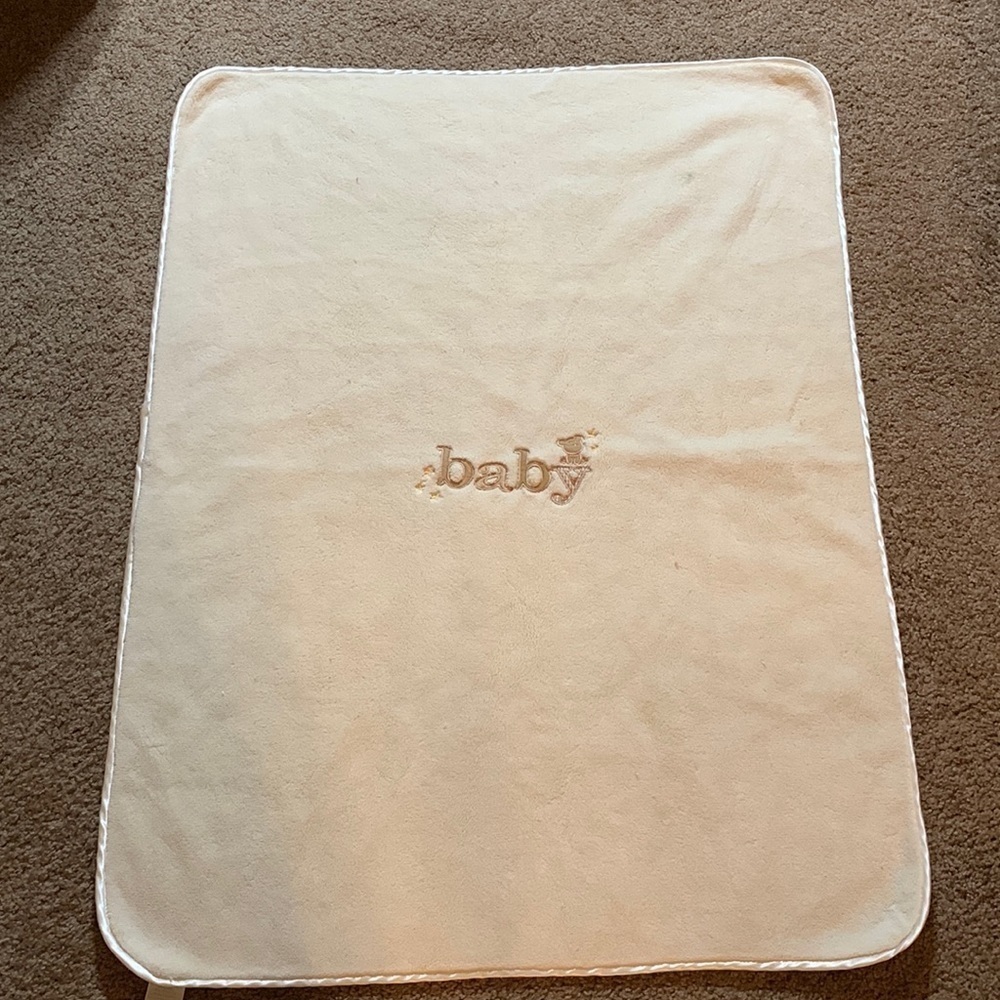 Carter’s Softest Baby Blanket 30 X 39 inches one small spot should wash out